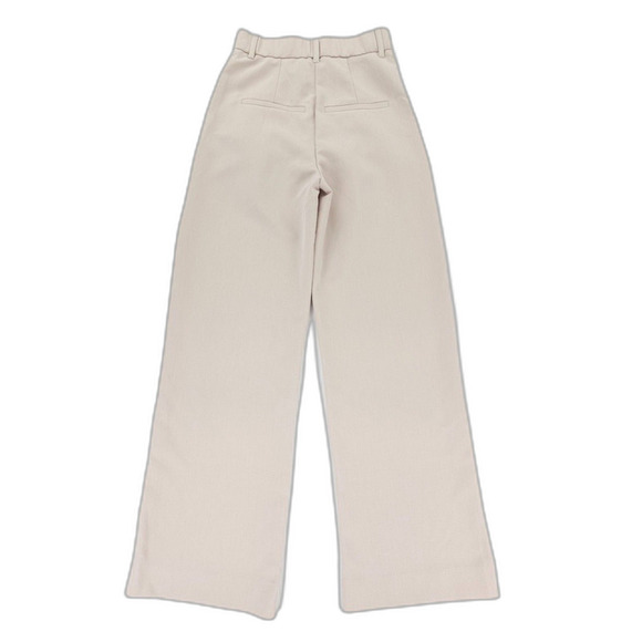 NEW Abercrombie Sloane Tailored Wide Leg Pleated Trouser Old Money Quiet Luxury - Picture 5 of 7